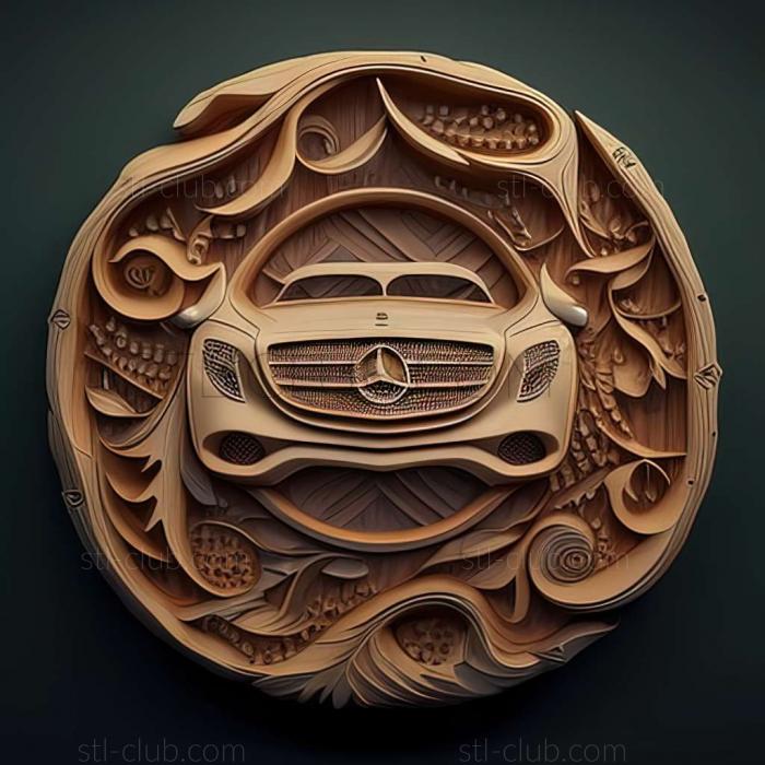 3D модель Mercedes Benz W213 (STL)
